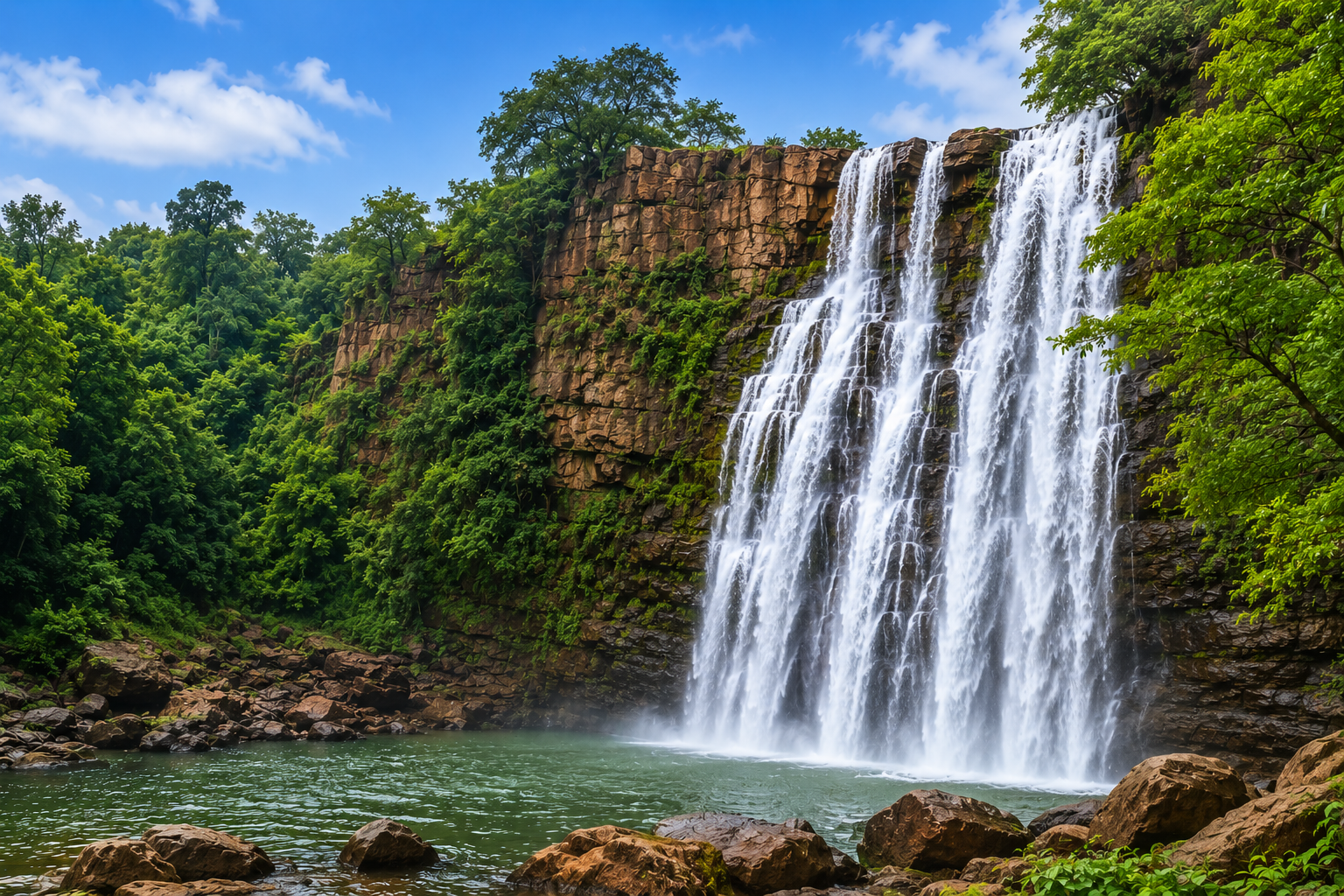 Kuntala Waterfalls